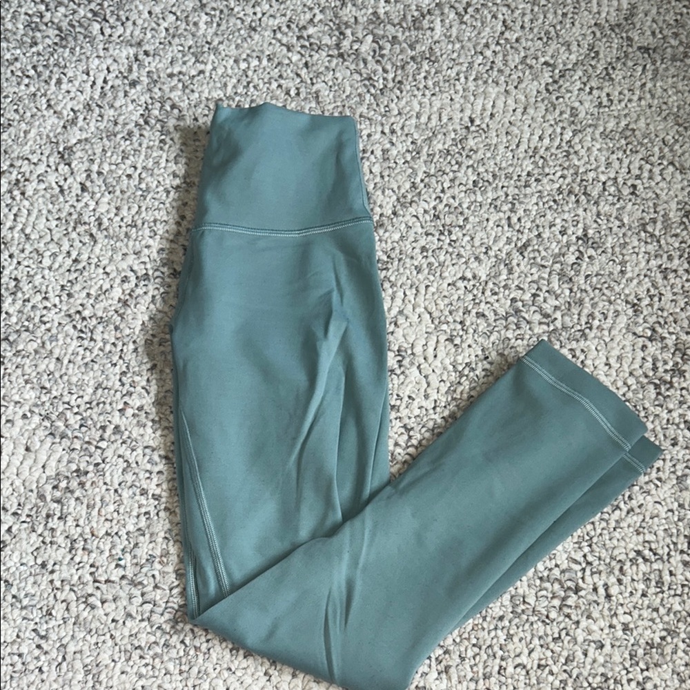 Lululemon Athletica Seafoam Leggings